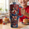 Personalized Jesus Saves Tumbler with Straw Custom Name Gift Tumbler GradoCreations