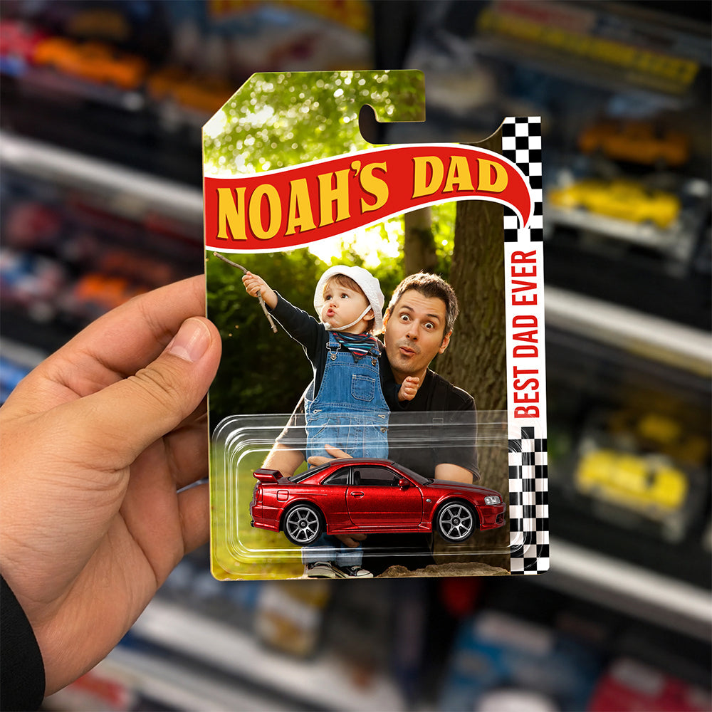 Personalized Hot Wheels Collector Packaging Gift for Dad HN590 - Hot Wheels GradoCreations