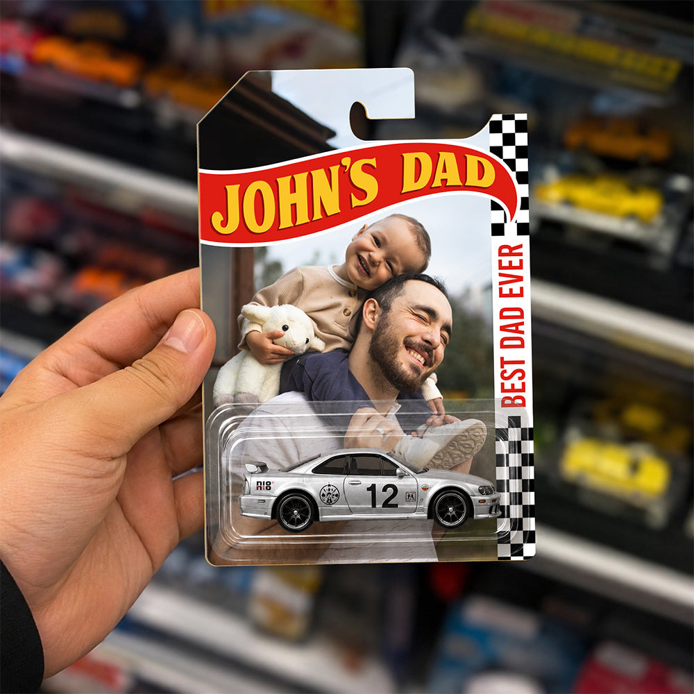 Personalized Hot Wheels Collector Packaging Gift for Dad HN590 - Hot Wheels GradoCreations