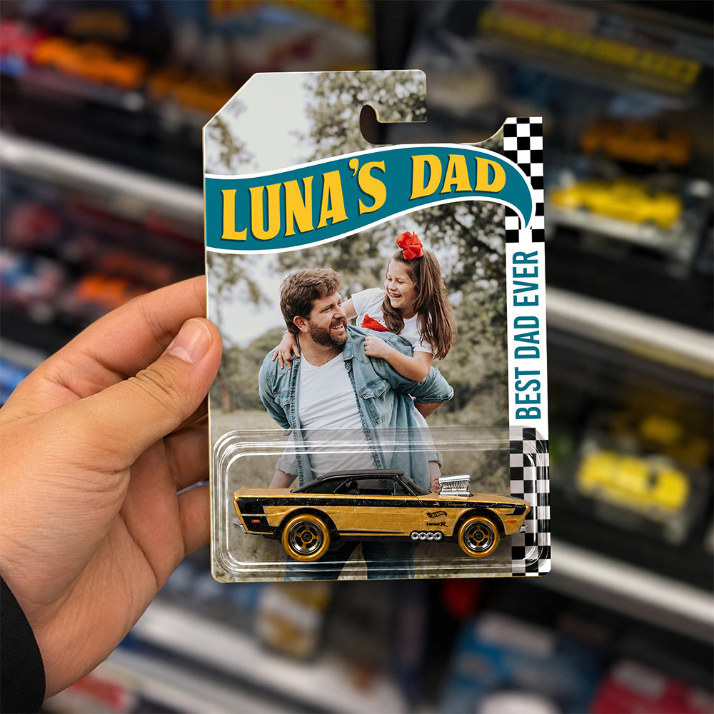Personalized Hot Wheels Collector Packaging Gift for Dad HN590 - Hot Wheels GradoCreations