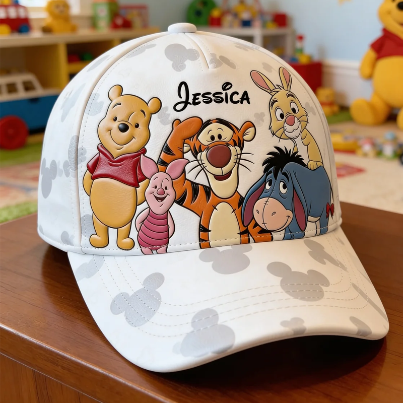Personalized Classic Cap with Disney Characters Gift for Kids