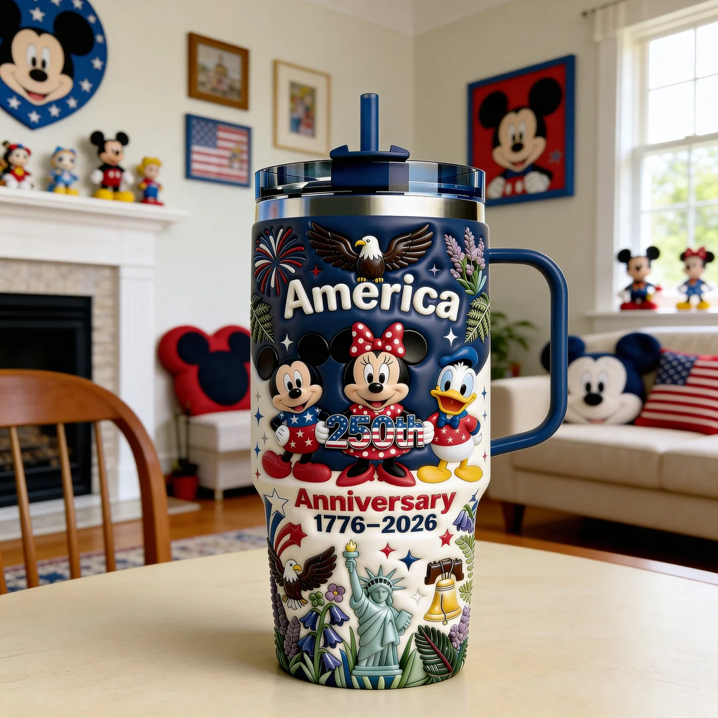 Personalized 250th Anniversary America Tumbler Gift for Patriots