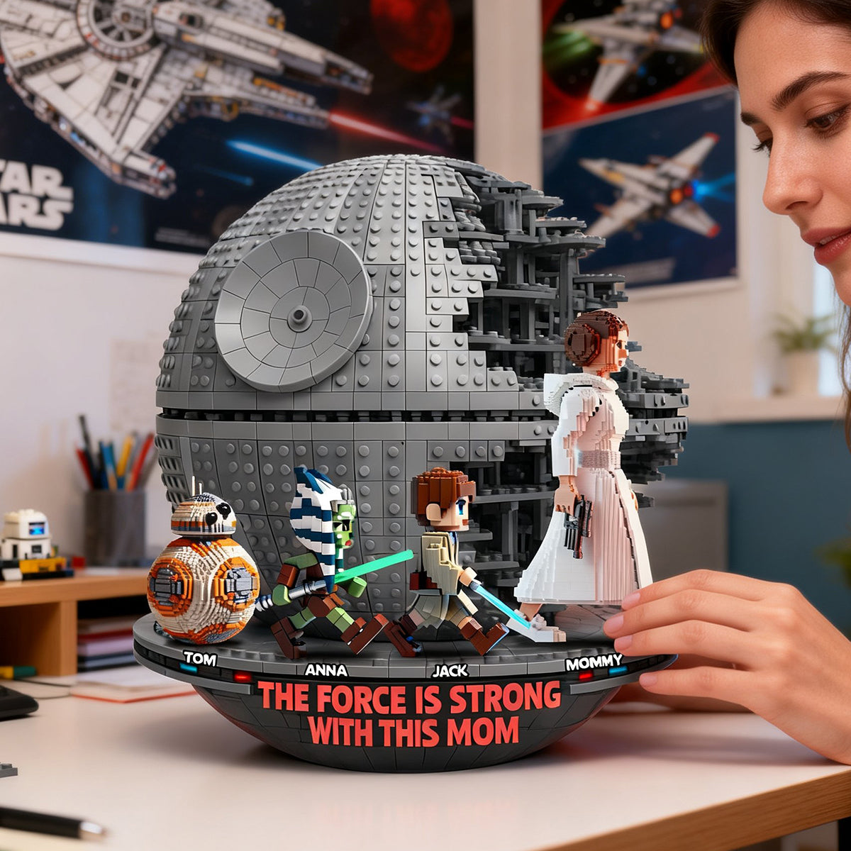 Personalized Acrylic Plaque Gift for Mom - Movie Fans Decor