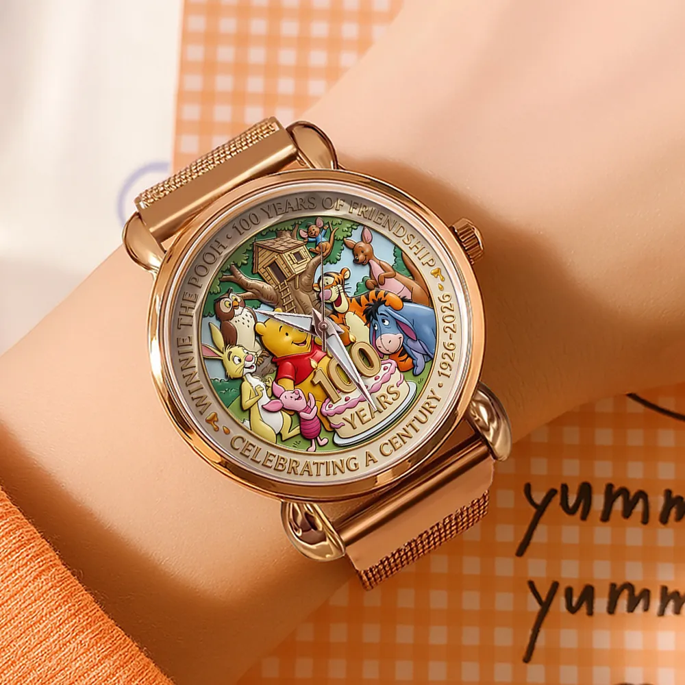 Winnie the Pooh 100 Years Celebration Women's Watch Gift