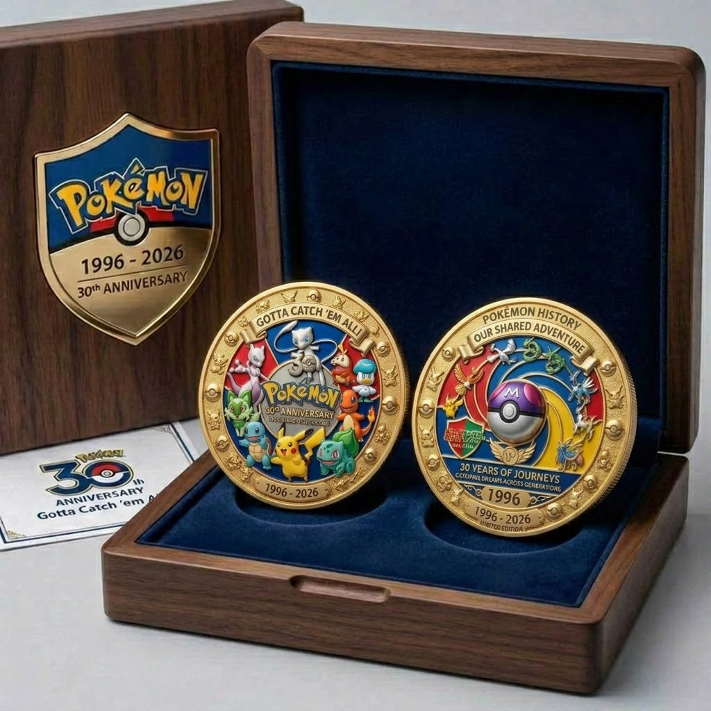 Personalized Commemorative Coin 30th Anniversary Gift for Movie Fans