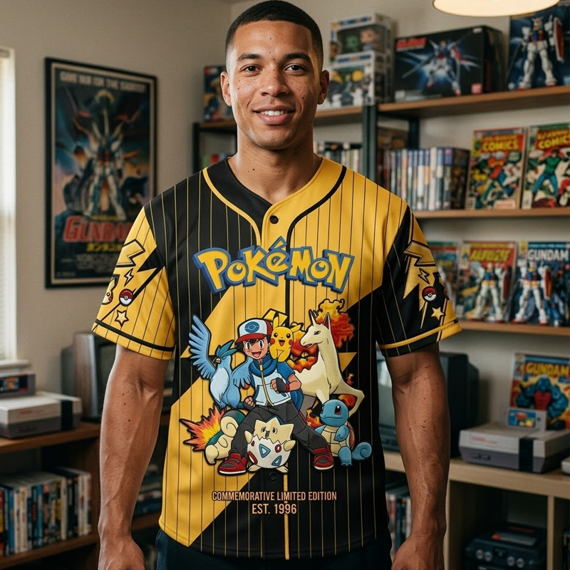 Personalized 30th Anniversary Baseball Jersey Custom Name Gift for Movie Fans