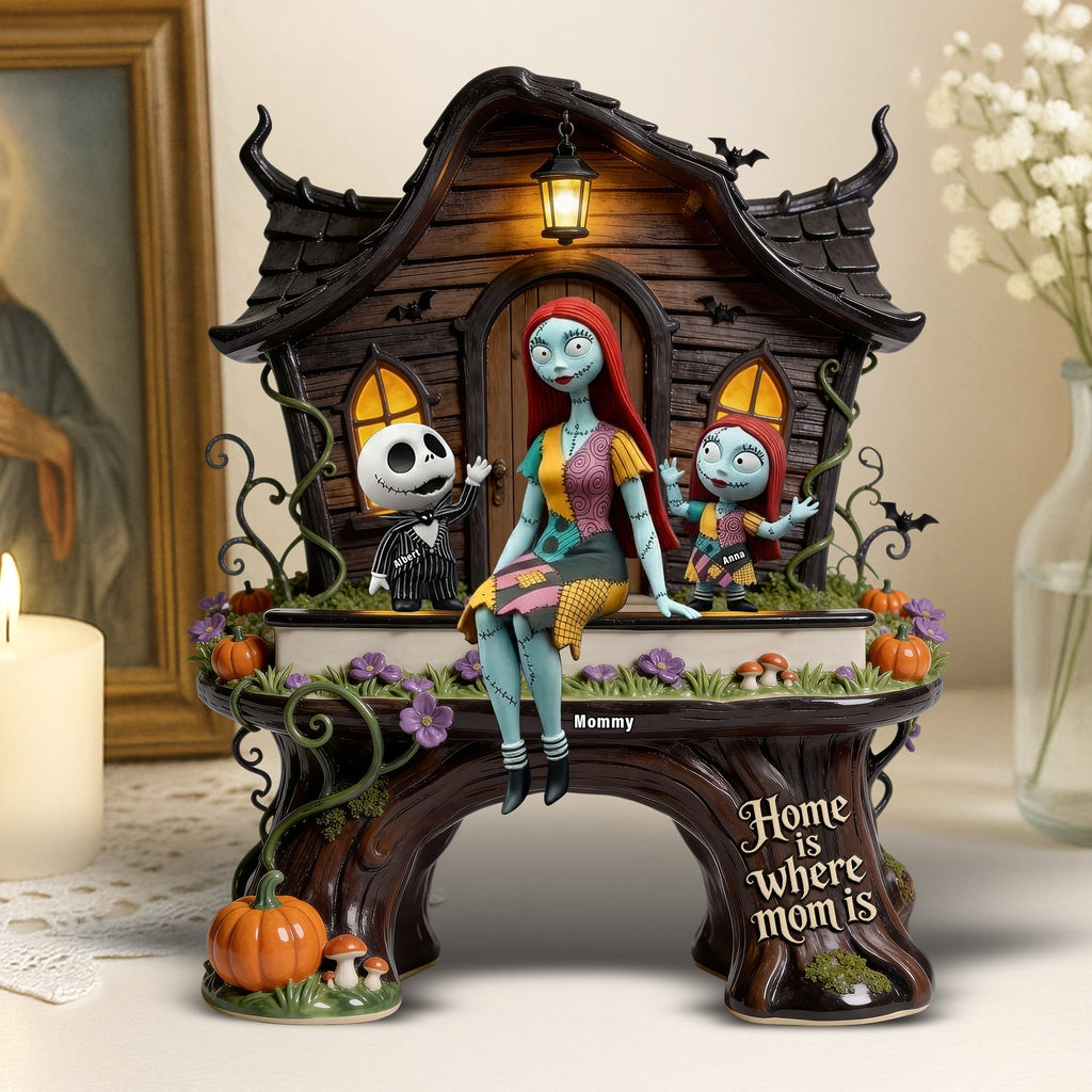 Personalized Spooky Acrylic Plaque Gift for Mom | Horror Lovers