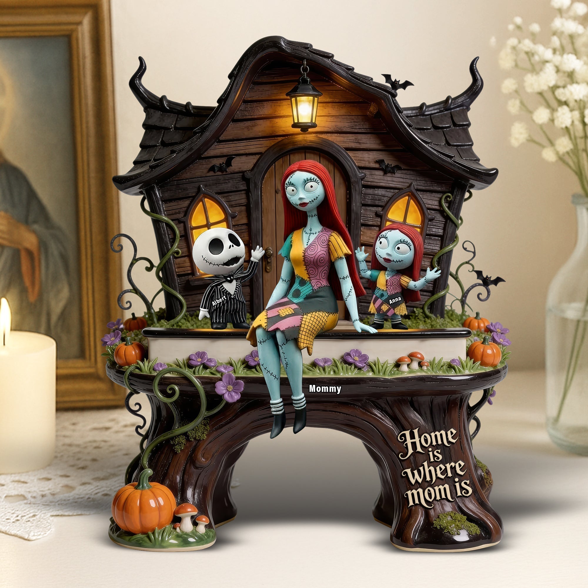 Personalized Spooky Acrylic Plaque Gift for Mom | Horror Lovers