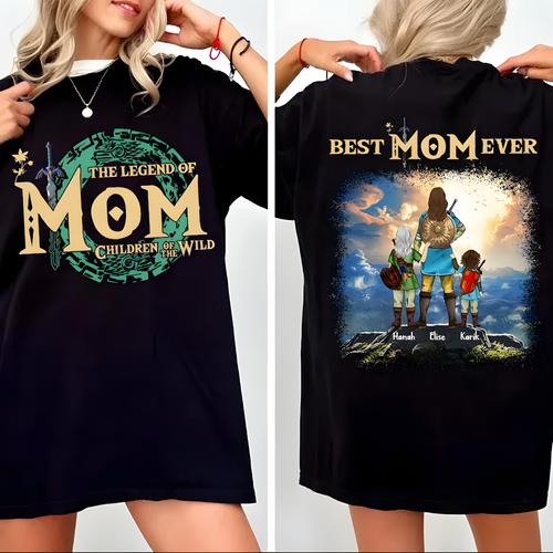 Personalized 'Legend Of Mom' Cotton Shirt Gift for Mom