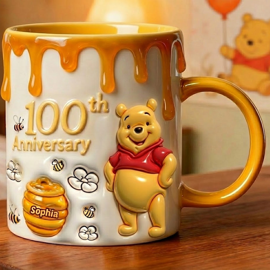 Personalized 100th Anniversary Accent Mug for Movie Fans