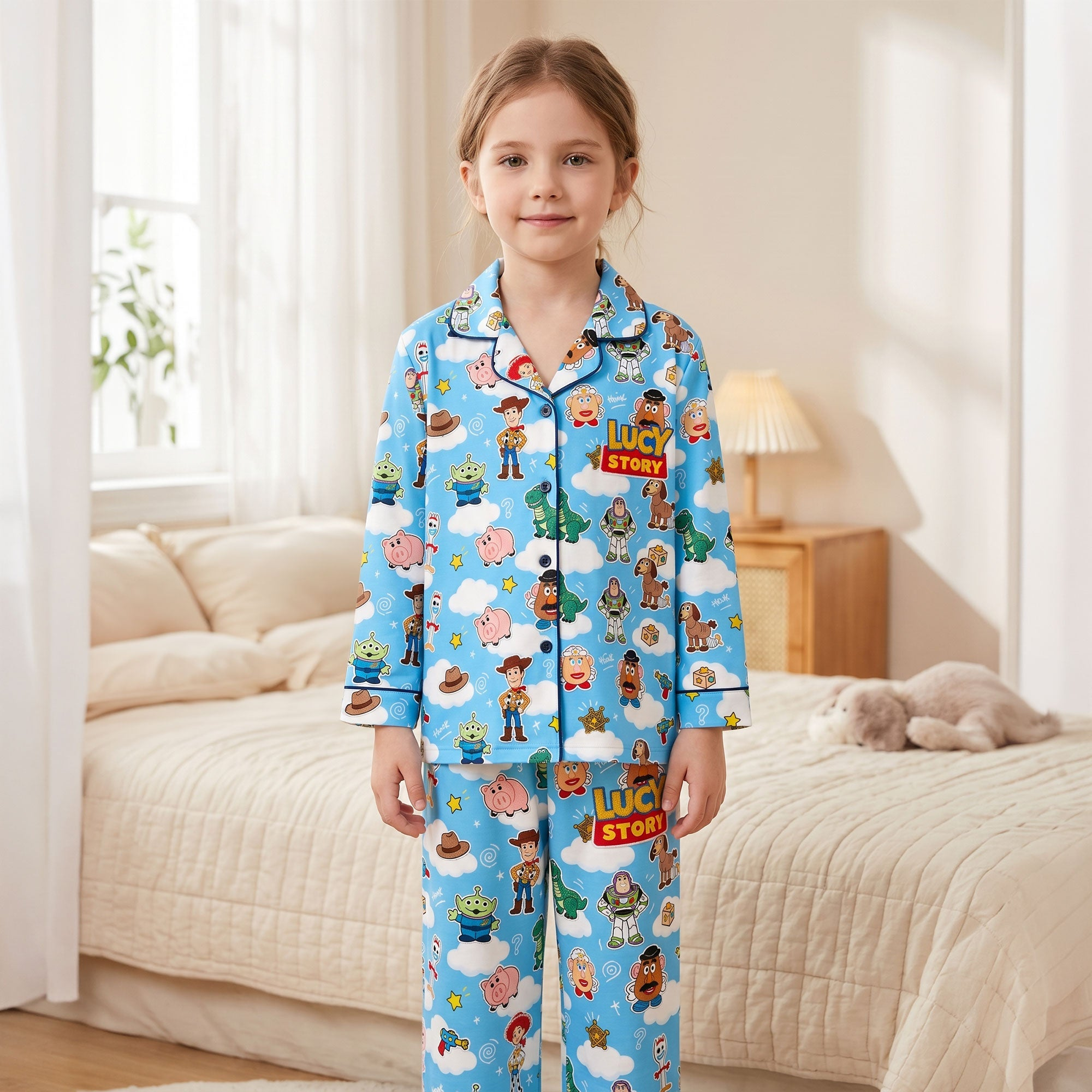 Personalized Toy Story Pajama Set Unique Gift for Movie Fans