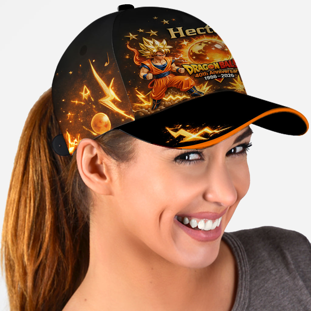 Personalized Classic Cap with Dragon Ball Design for Movie Fans | Anniversary Gift