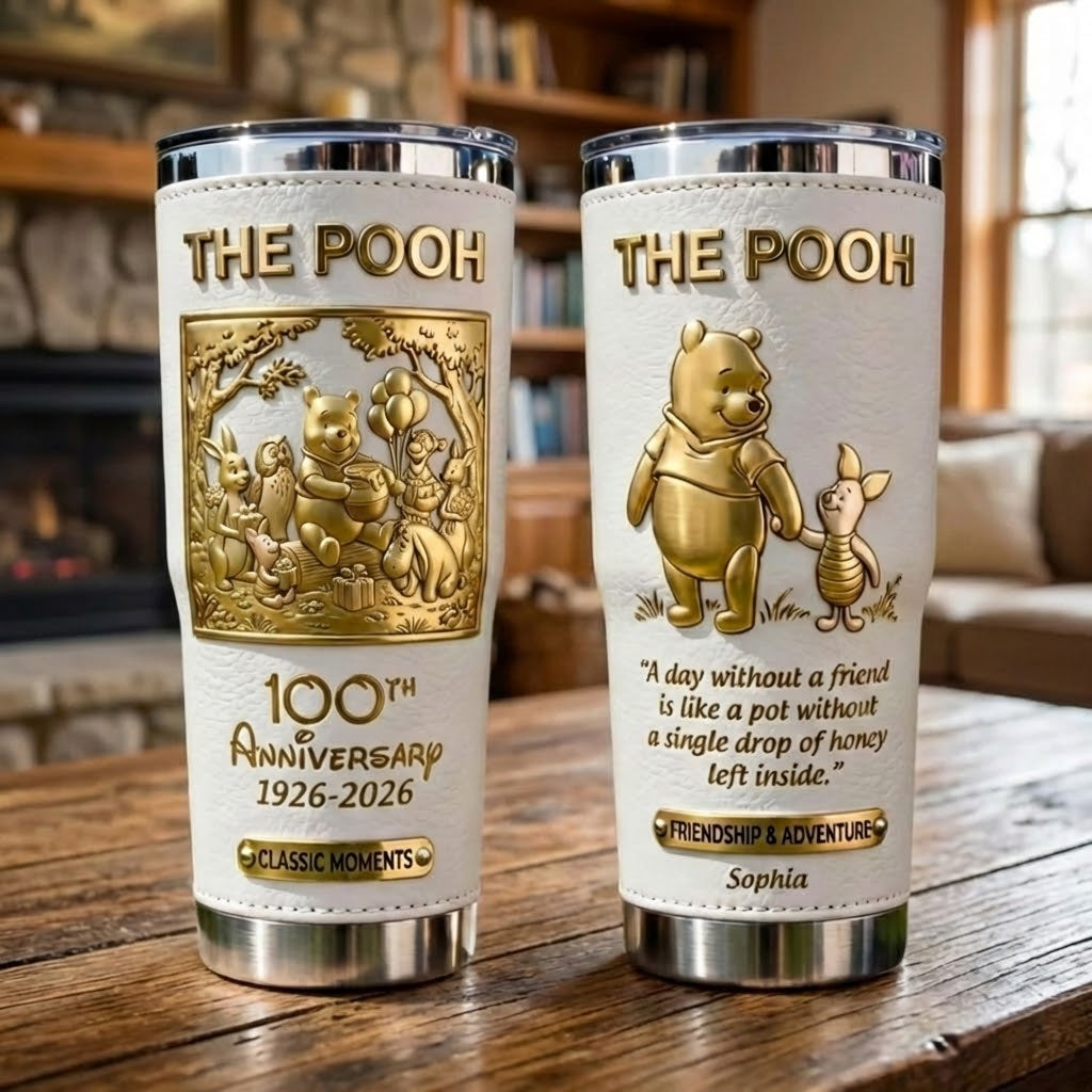 Personalized 100th Anniversary Tumbler Gift for Disney Fans