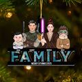 Personalized Acrylic Ornament Merry Sithmas Gift for Family