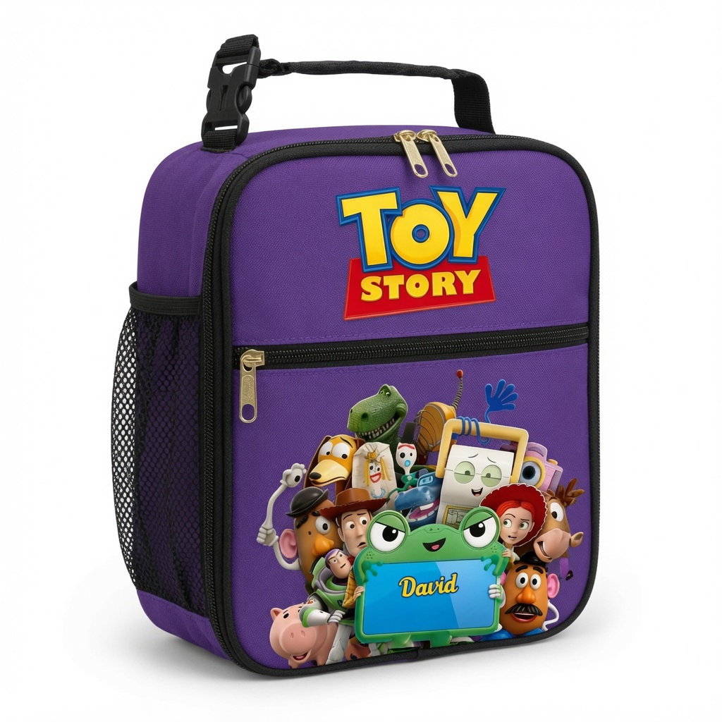 Personalized Toy Story School Backpack Set for Kids - Lunch Bag, Pencil Case & Water Bottle School Bag+ GradoCreations
