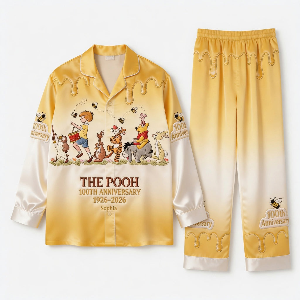 Personalized Disney 100th Anniversary Pajama Set for Movie Fans