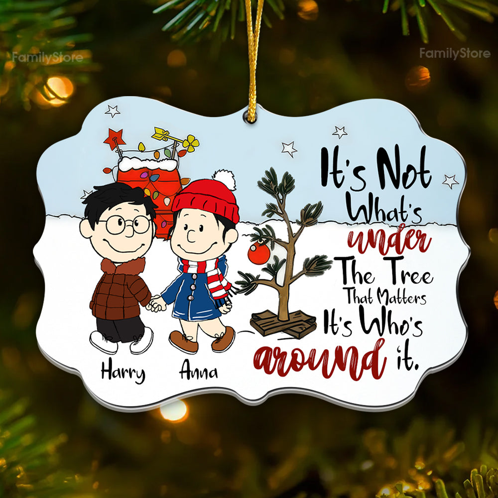 Personalized Acrylic Ornament Christmas Gift for Couples