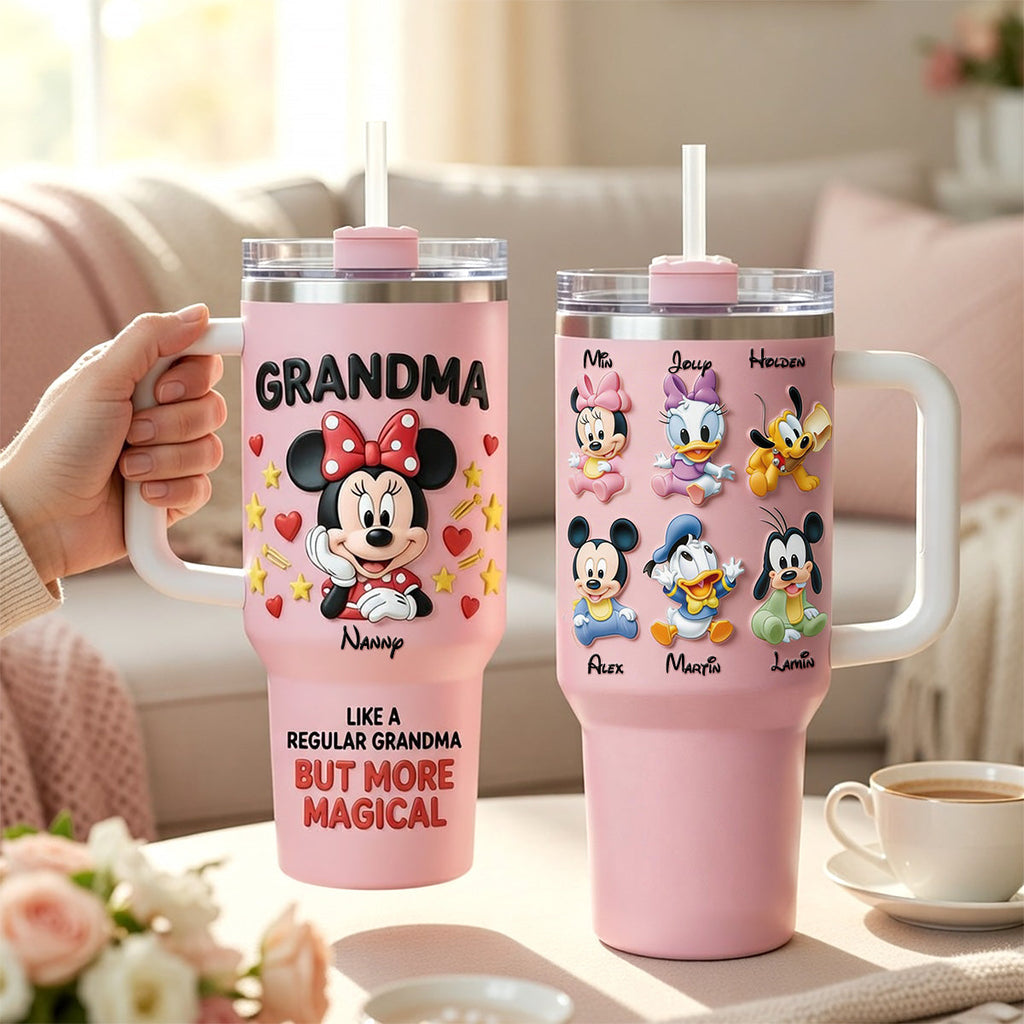 Personalized Disney Tumbler Cup for Mom Magical Gift Idea