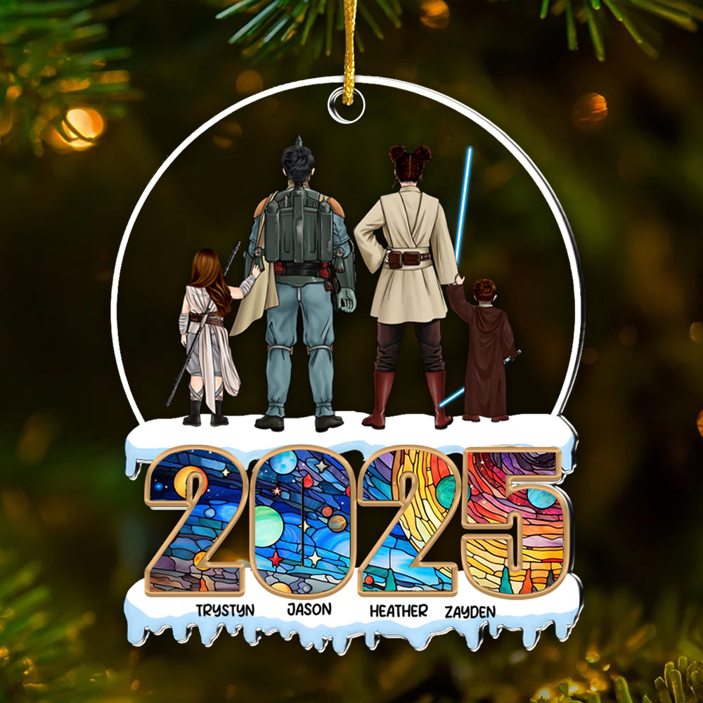 Personalized Acrylic Ornament We Are Legends Galaxy Gift for Family