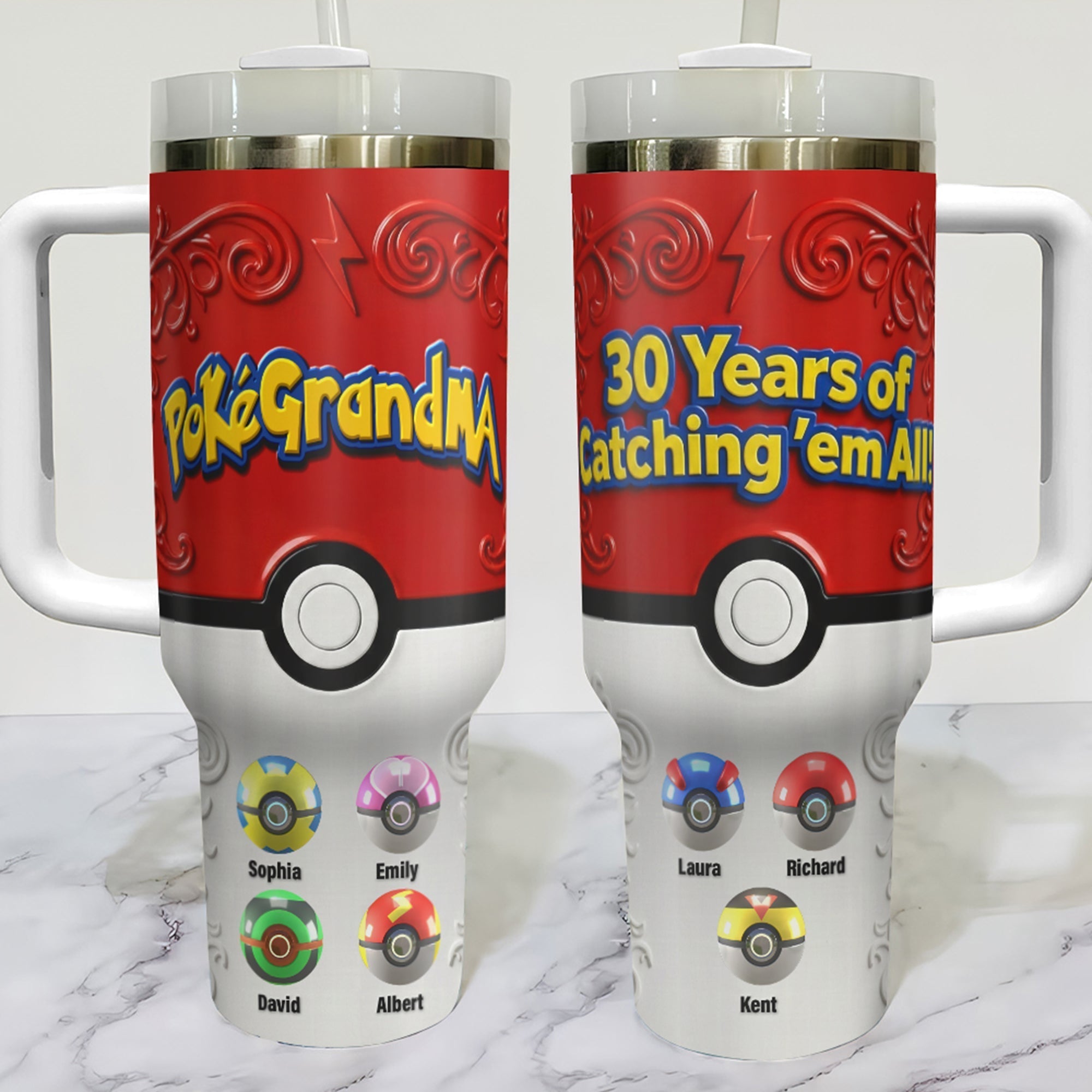 Personalized 40oz Tumbler Gift for Movie Fans - Anniversary Keepsake