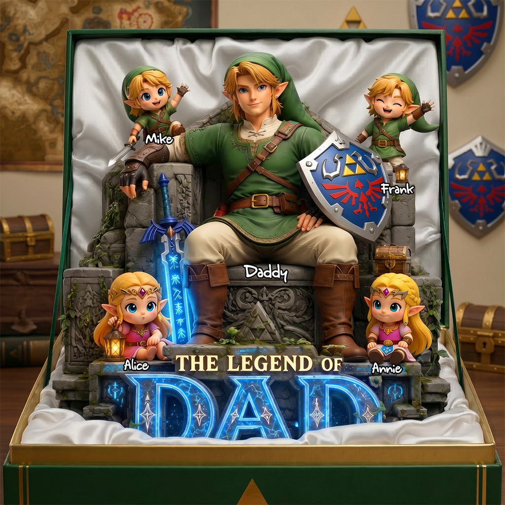 Personalized Acrylic Plaque Gift for Dad | Father's Day Decor