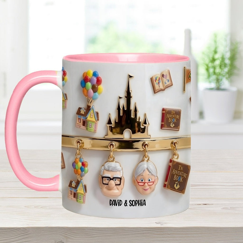 Personalized Accent Mug Gift for Grandparents Couples | GradoCreations