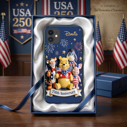Personalized 250th Anniversary Phone Case for Movie Fans Phone Case GradoCreations