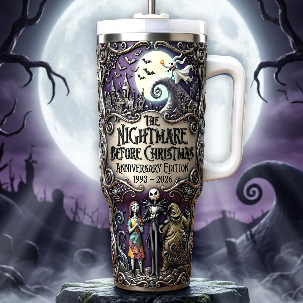 Personalized Spooky Nightmare Tumbler Cup Gift for Horror Fans