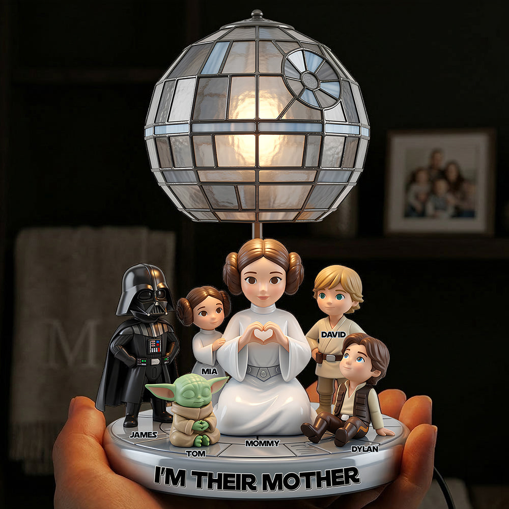 Personalized Star Wars Acrylic Light Box Gift for Mom
