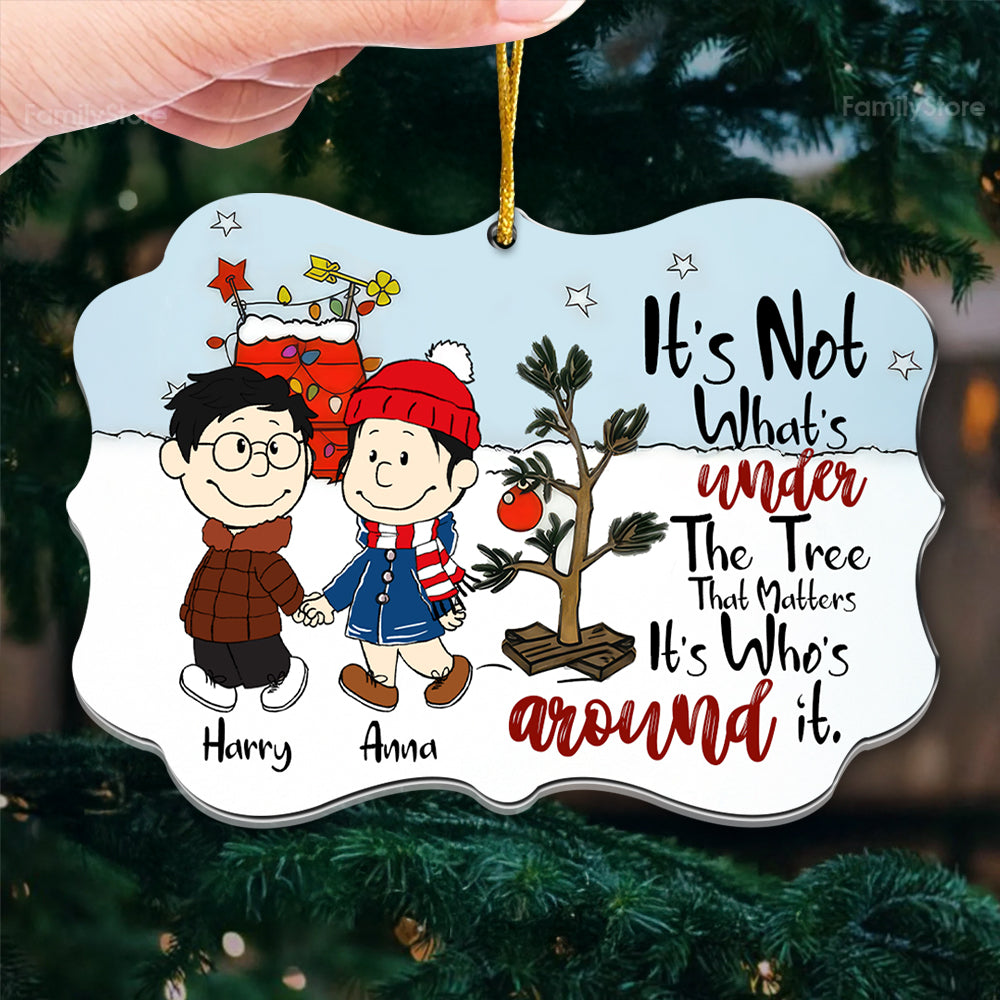 Personalized Acrylic Ornament Christmas Gift for Couples