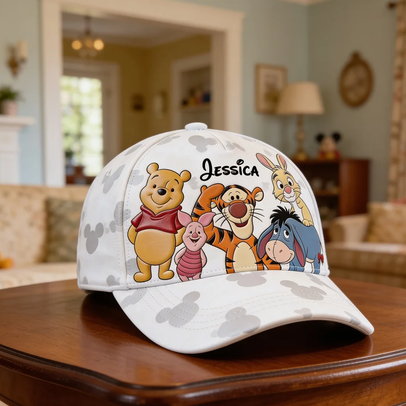 Personalized Classic Cap with Disney Characters Gift for Kids