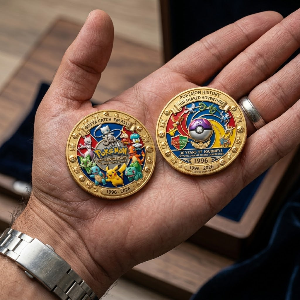 Personalized Commemorative Coin 30th Anniversary Gift for Movie Fans