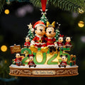 Personalized Family Christmas Ornament Custom Acrylic Décor Gift
