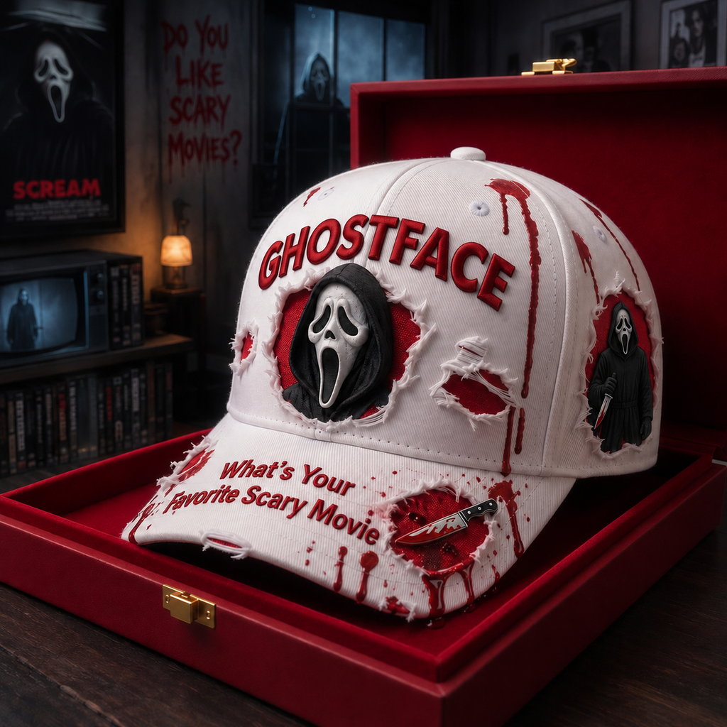 Personalized Horror Cap Michael Myers Halloween Gift Idea Classic Cap GradoCreations