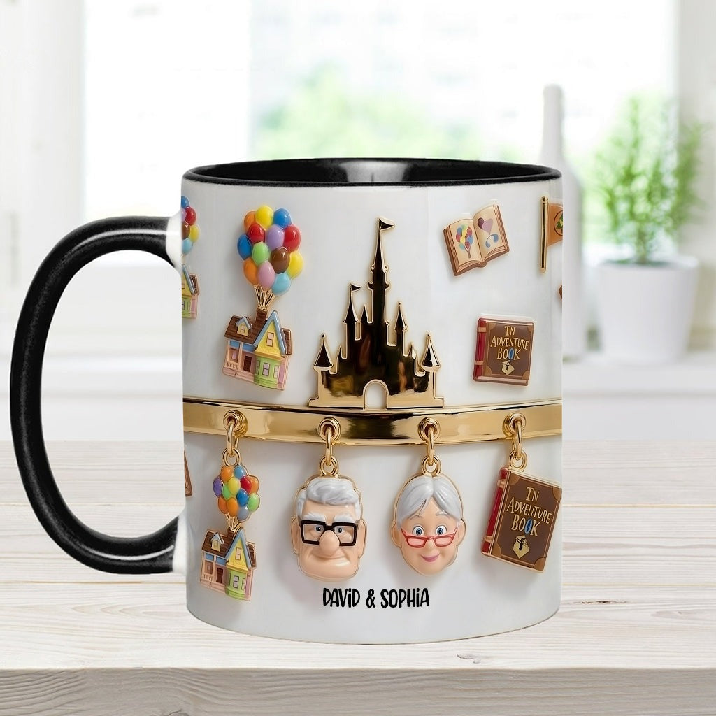 Personalized Accent Mug Gift for Grandparents Couples | GradoCreations