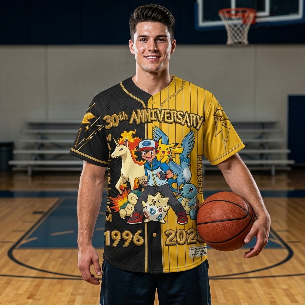 Personalized Baseball Jersey 30th Anniversary Gift for Movie Fans