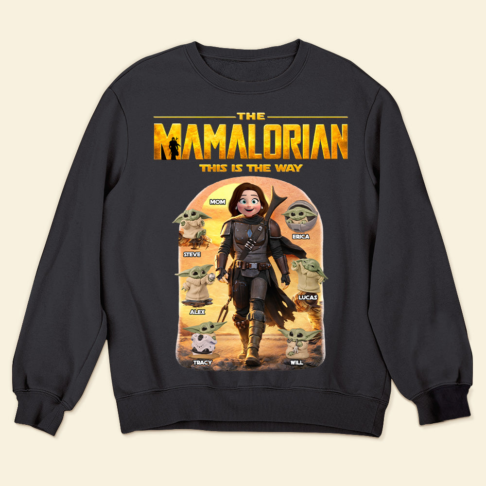 Personalized Mom Galaxy Warrior All Over Shirt Gift Idea