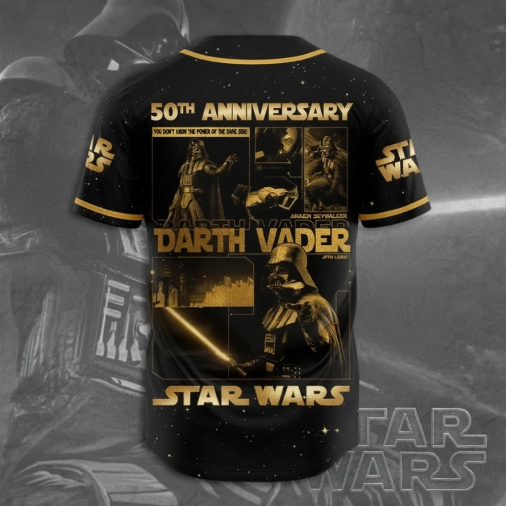 Personalized Star Wars Baseball Jersey Custom Name Gift for Fans