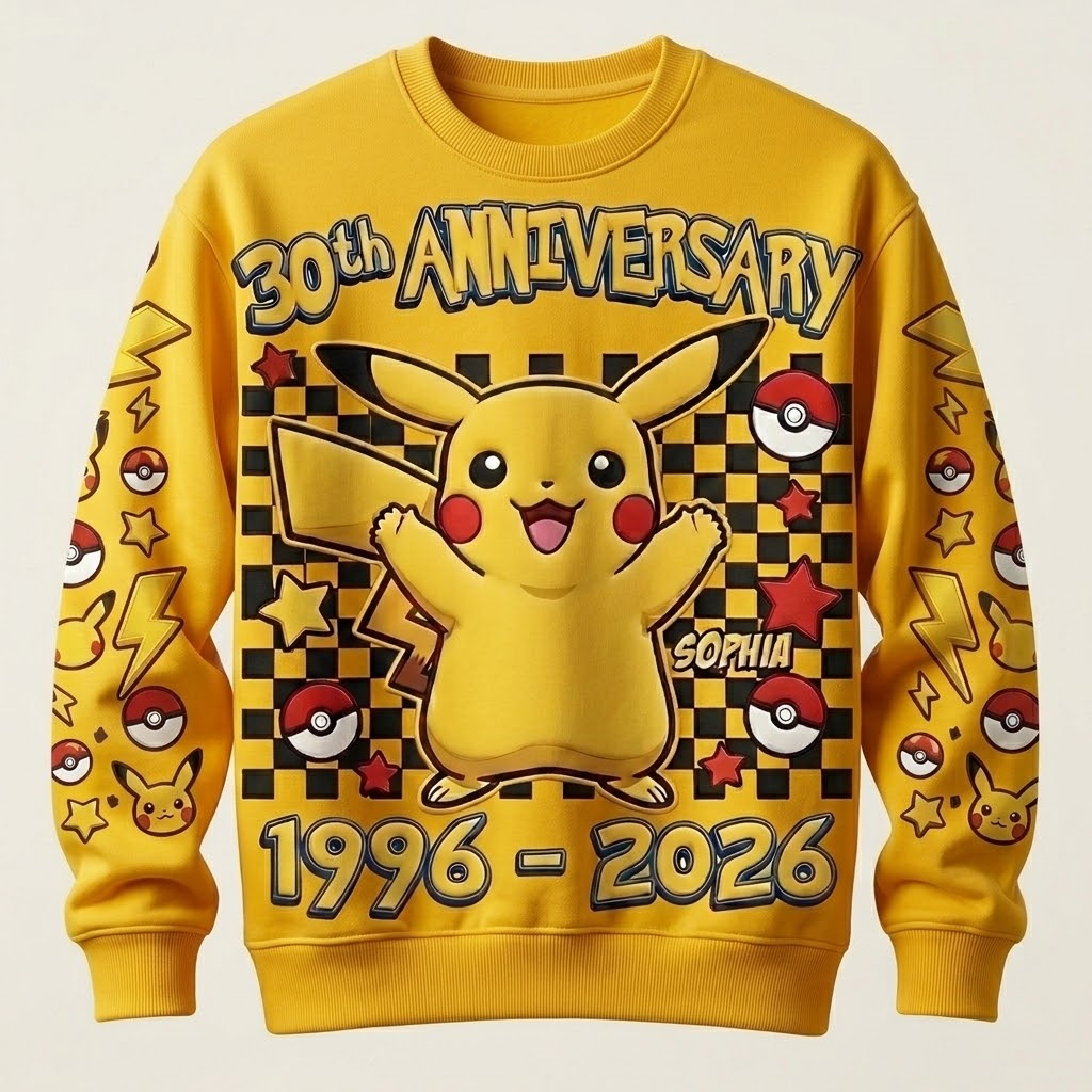 Personalized 30th Anniversary All Over Shirt Gift for Movie Fans