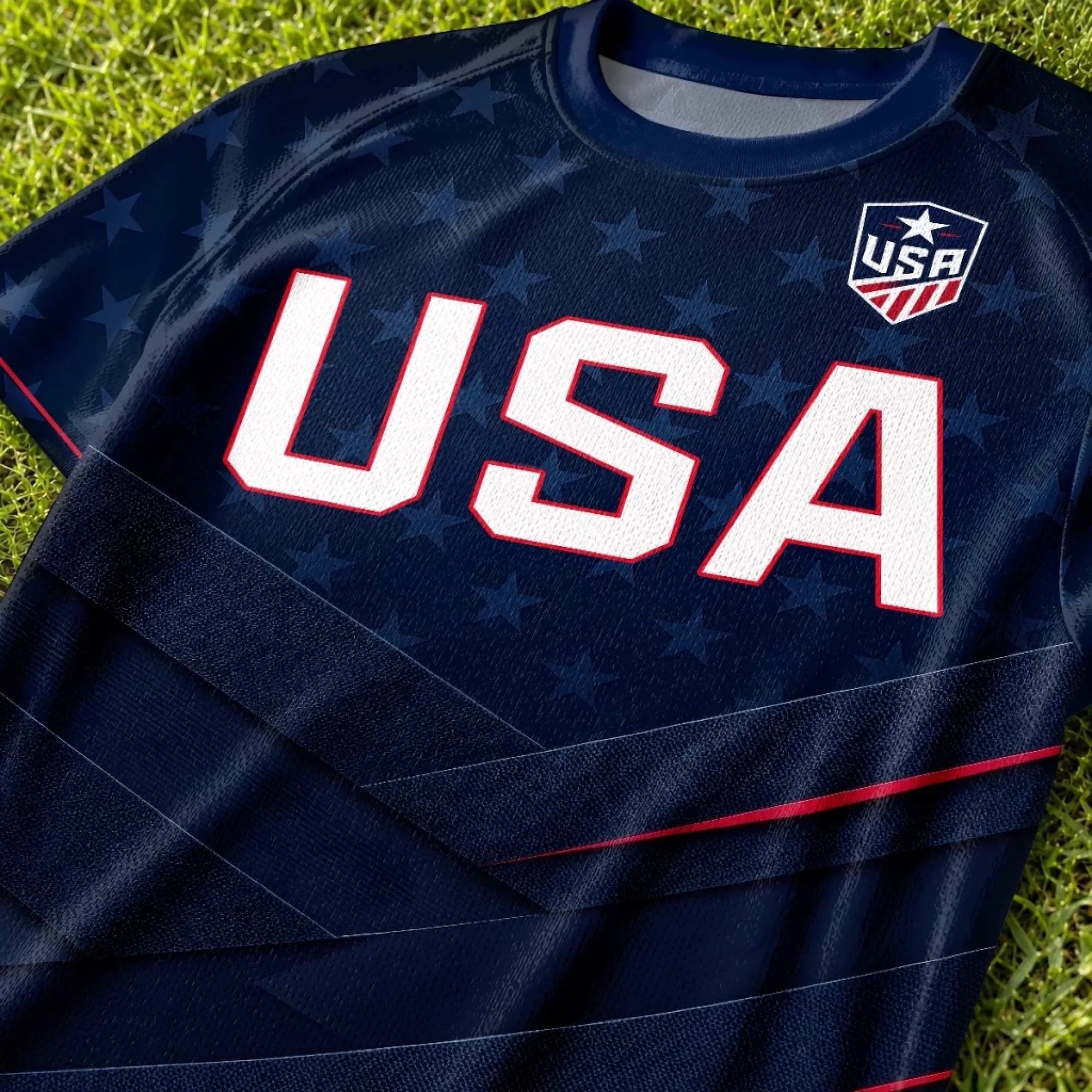 Personalized USA Soccer Jersey Custom Name Gift for Soccer Fans