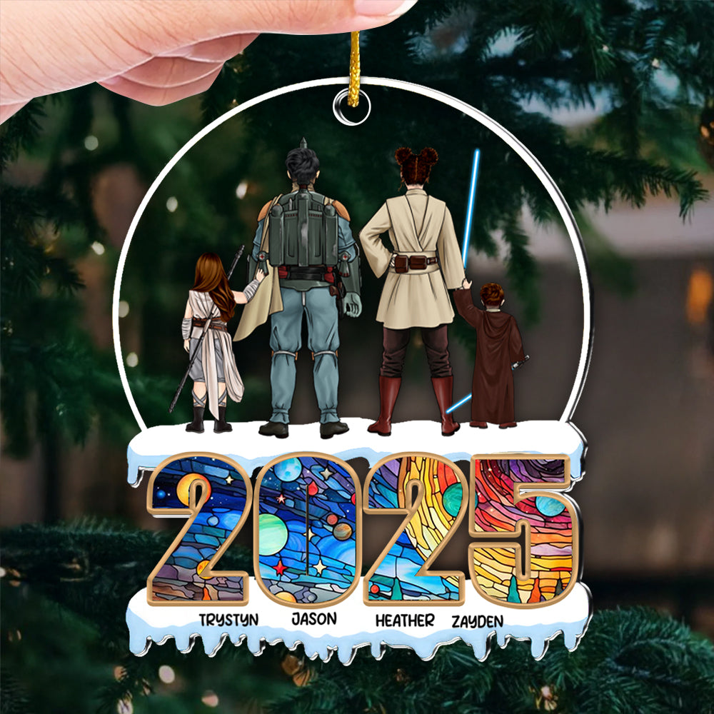 Personalized Acrylic Ornament We Are Legends Galaxy Gift for Family