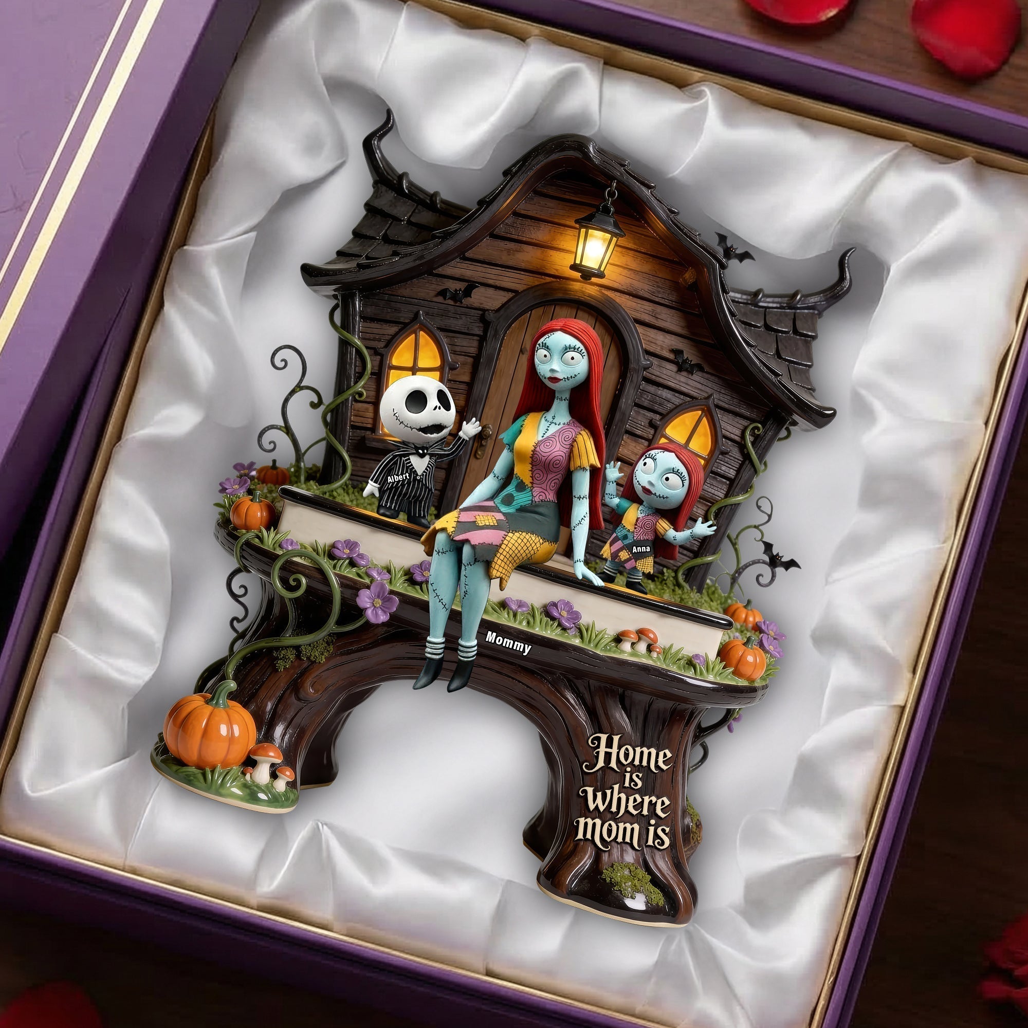 Personalized Spooky Acrylic Plaque Gift for Mom | Horror Lovers