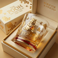 Personalized 100th Anniversary Whiskey Glass Gift for Movie Fans