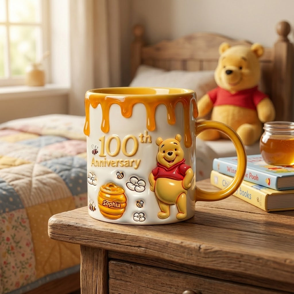 Personalized 100th Anniversary Accent Mug for Movie Fans