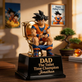Personalized Funny Toilet Trophy Acrylic Plaque Gift for Dad