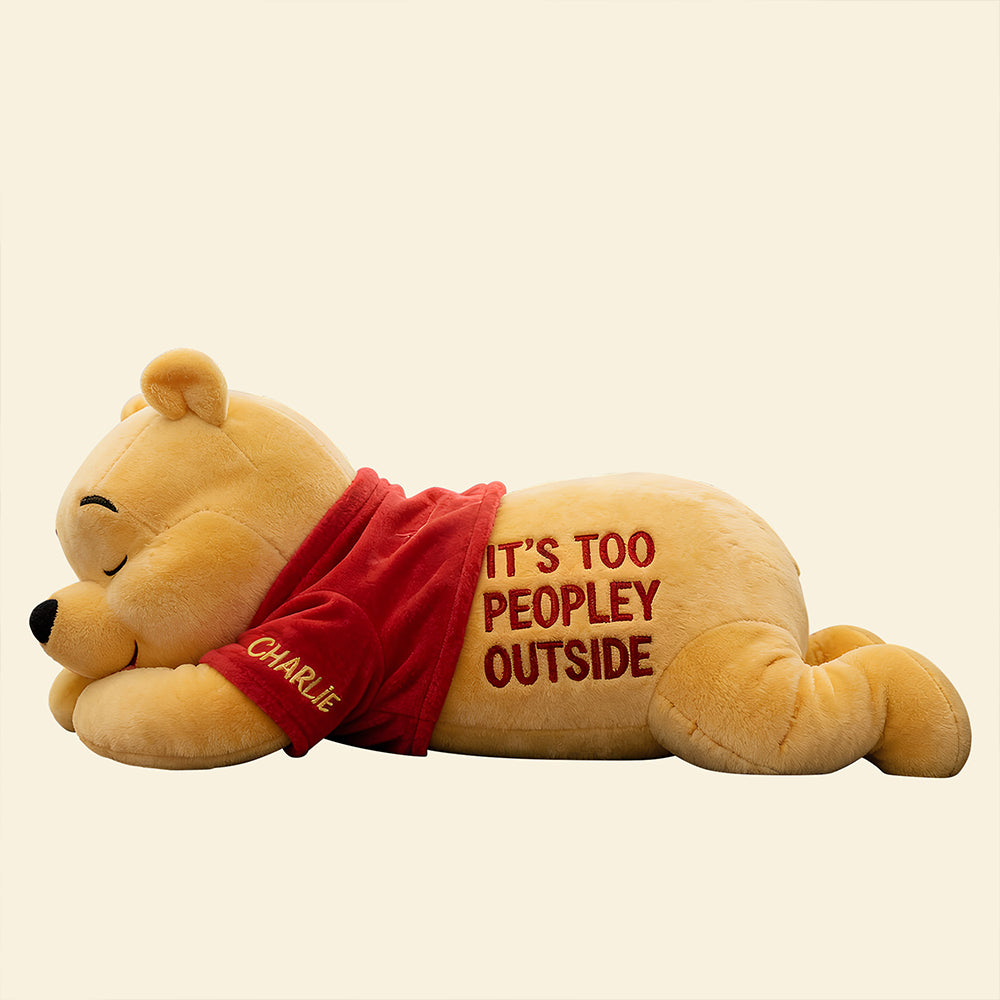 Personalized Honey Bear Pillow Custom Name Gift for Kids Christmas