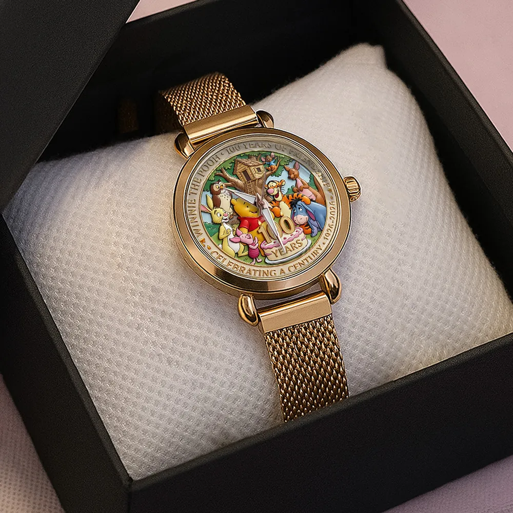 Winnie the Pooh 100 Years Celebration Women's Watch Gift