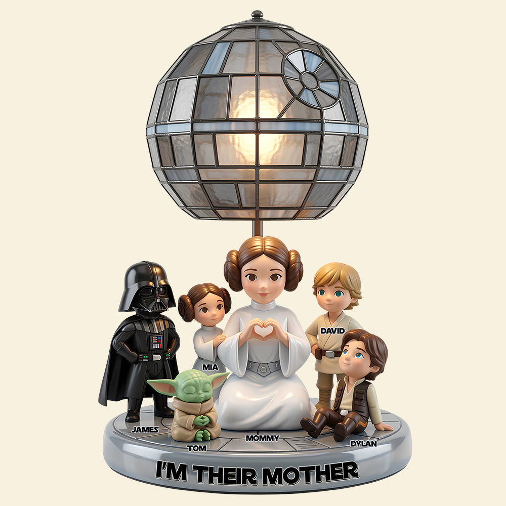 Personalized Star Wars Acrylic Light Box Gift for Mom
