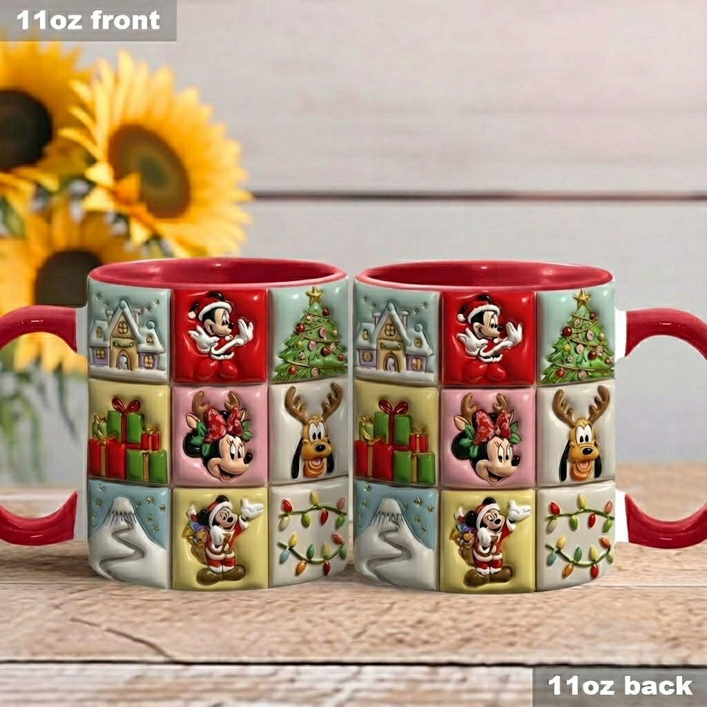 Personalized Magic Mouse Accent Mug Gift for Movie Fans - Christmas