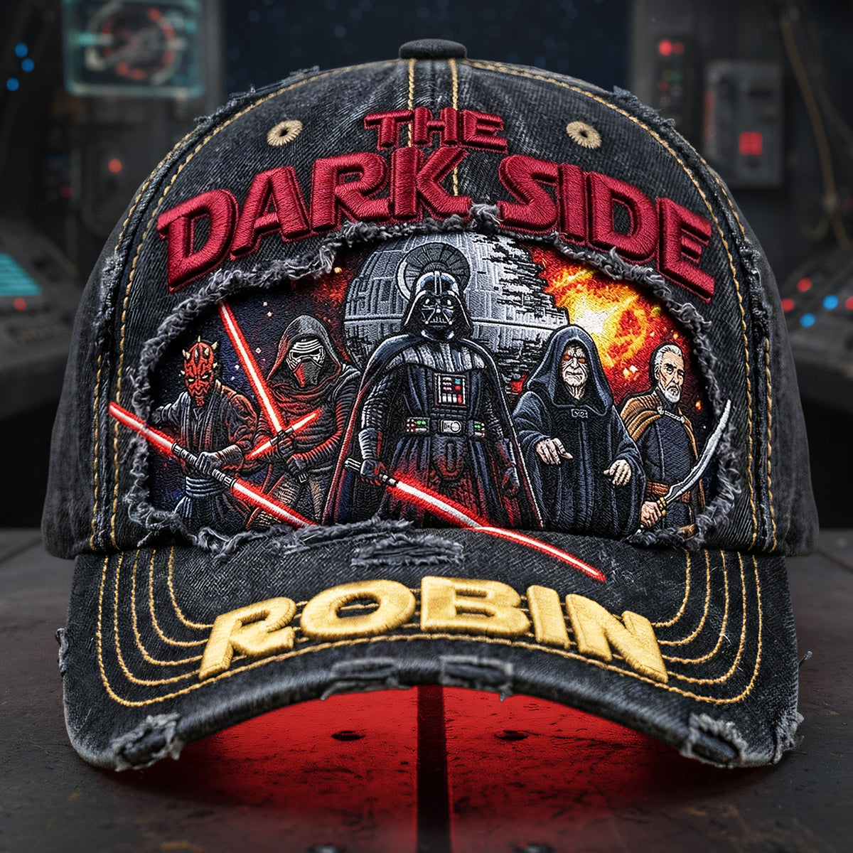 Personalized Classic Cap for Movie Fans Custom Name Gift